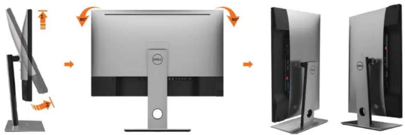 DELL UP3017 - Rotating the Monitor - 1