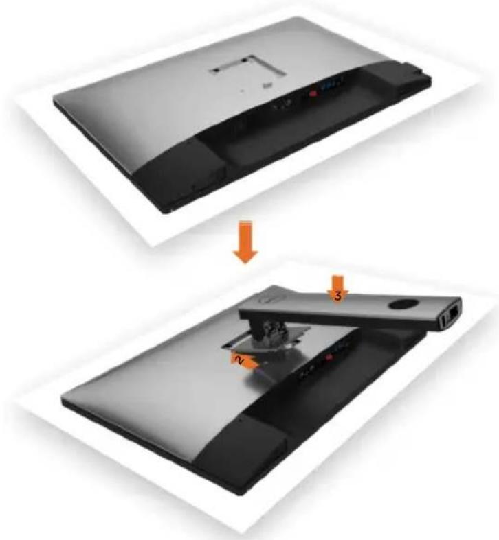 DELL UP3017 - Attaching the Stand - 4