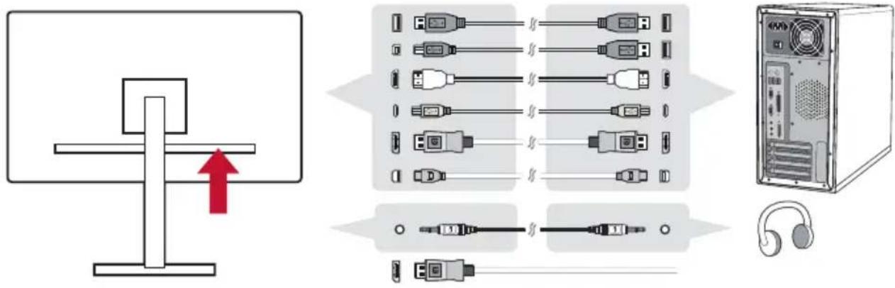 VIEWSONIC VP2468 - Video- und Audiokabel - 1