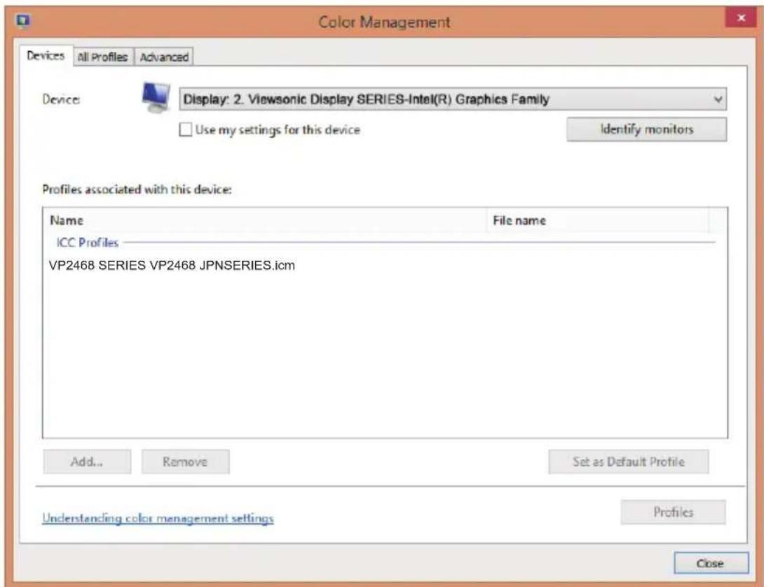 VIEWSONIC VP2468 - 3-3. Treiberinstallation (Windows-10-Einrichtung) - 1