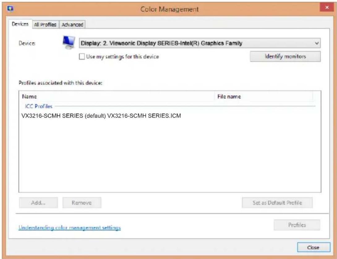 VIEWSONIC VX3216-SCMH-W - 2-6. Treiberinstallation (Windows-10-Einrichtung) - 1