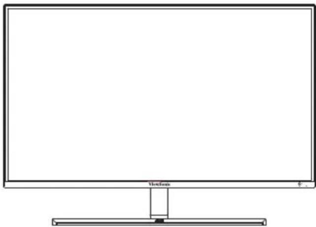 VIEWSONIC VX3216-SCMH-W - 2-2. Außenseite des Monitors - 1