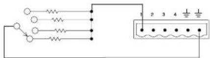 SHURE DFR22 - Conexiones de control de configuraciones prefijadas - 3