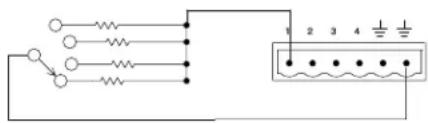SHURE DFR22 - Voreinstellung-Steueranschlüsse - 3