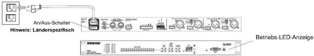 SHURE DFR22 - Hauptspannungsanschlüsse - 1