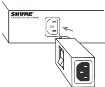 SHURE® AXT620 Ethernet Switch