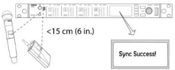SHURE AD4Q - Infrarot-Synchronisierung - 1
