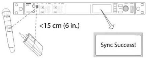 SHURE AD4D - Infrarot-Synchronisierung - 1