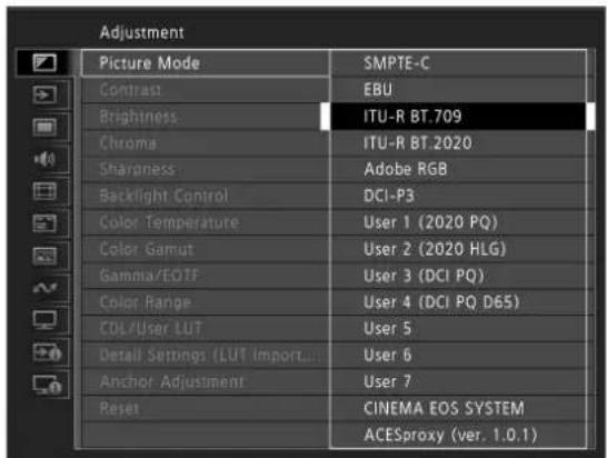 CANON DP-V3120 - Menü verlassen. - 1