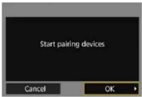 Start pairing devices Cancel OK
