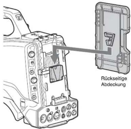 Rückseitige Abdeckung