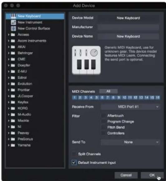 PRESONUS ioStation 24c - Einrichten eines MIDI-Keyboard-Controllers - 3