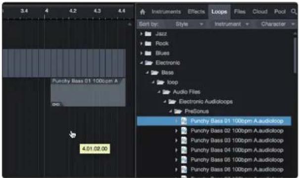 PRESONUS ioStation 24c - Audio- und MIDI-Daten per Drag-and-Drop hinzufügen - 1