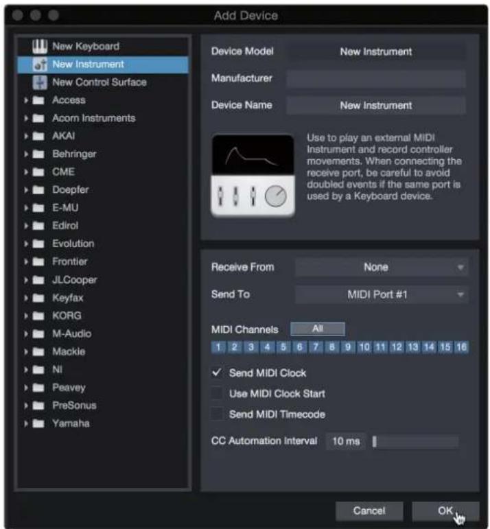 PRESONUS ioStation 24c - Einrichten eines externen MIDI-Klangerzeugers - 2