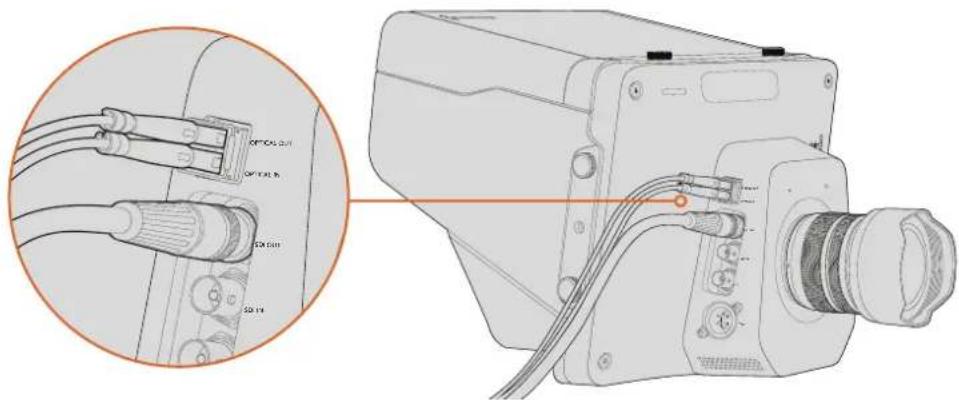 Blackmagic Design Studio Camera HD 2 - Conexión a mezcladores - 1