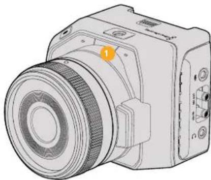 Blackmagic Design Studio Camera HD 2 - Kamerafront - 1