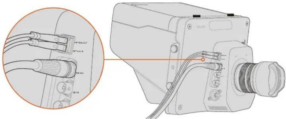 Blackmagic Design Studio Camera HD 2 - Anschließen von Videomischern - 1