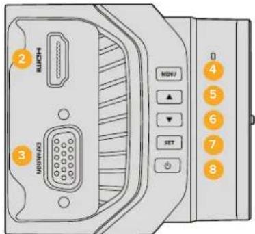 Blackmagic Design Studio Camera HD 2 - 좌측 패널 - 1
