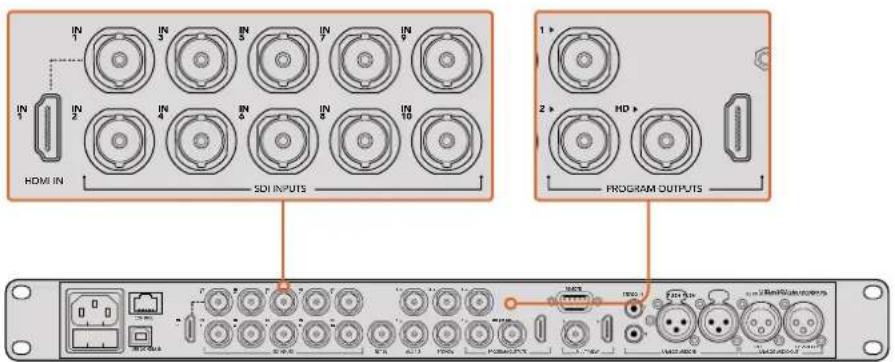 Blackmagic Design Studio Camera HD 2 - SDI ile Bağlanma - 1