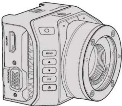 Blackmagic Design Studio Camera HD 2 - Blackmagic Micro Studio Camera 4K – Lato sinistro - 1