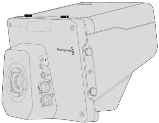 Blackmagic Design Studio Camera HD 2 - Blackmagic Studio Camera – Lateral Esquerda - 1