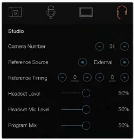 Blackmagic Design Studio Camera HD 2 - 스튜디오(Studio) 설정 - 1