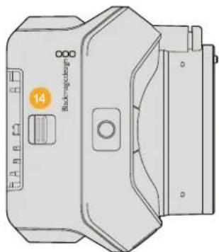 Blackmagic Design Studio Camera HD 2 - 상단 패널 - 1