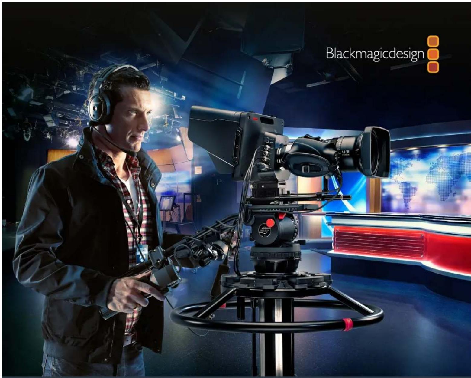 Blackmagic Design Studio Camera HD 2 - 12개월 한정 보증 - 1