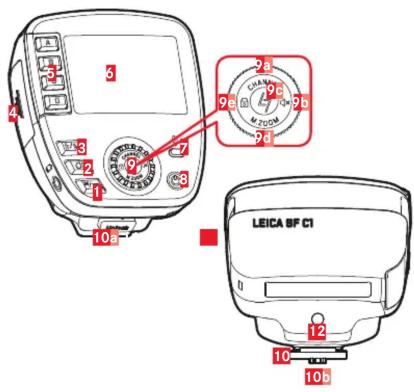 3 4 3 2 1 9' 7 8 10a 2 9c 9d 9e 9f 9g 9h 9i 9j 9k 9l 9m 9n LEICA BF CI 10 12 10b