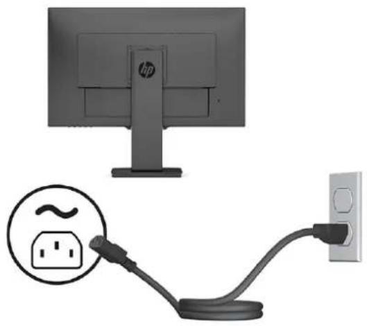 HP X27i - Connecting the cables - 6