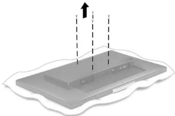 HP X27i - Attaching the monitor head to a mounting device - 1