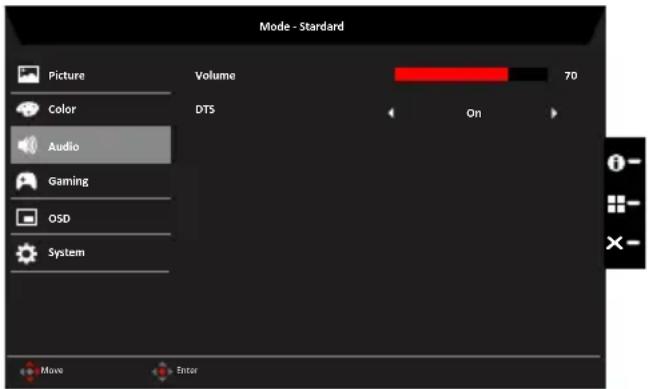 ACER Predator Z1 Z271T01 - Audio - 1
