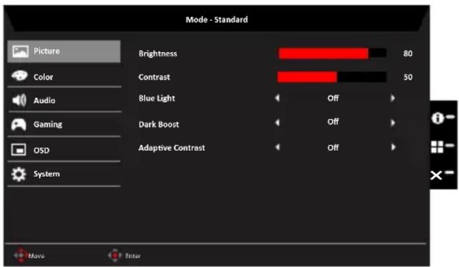 ACER Predator Z1 Z271T01 - Picture - 1