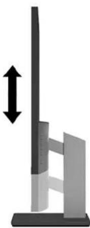 HP EliteDisplay S270n - Adjusting the monitor - 2