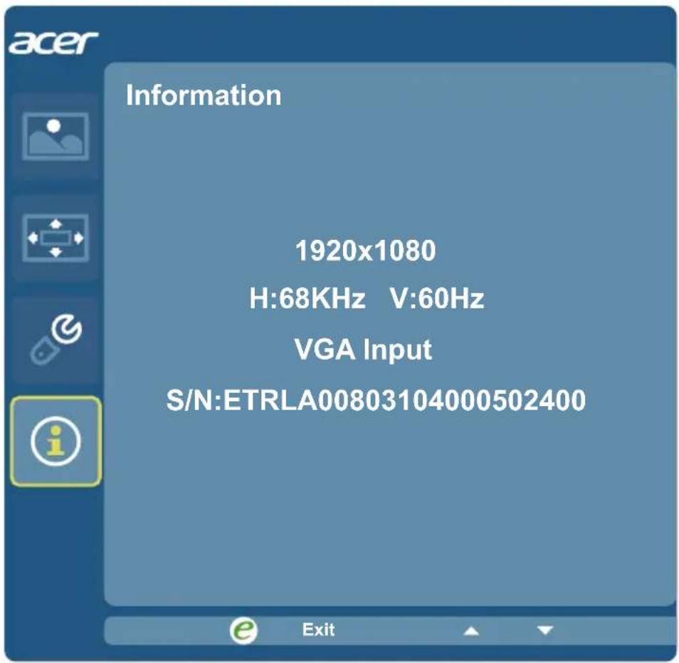 ACER B246WL - Product information - 1