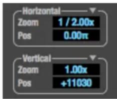 MOTU 828es - Horizontal and vertical controls - 1