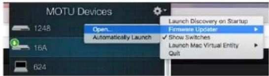MOTU 828es - Updating multiple interfaces on a network - 2