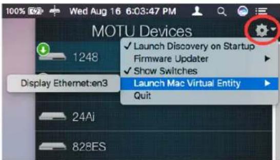 MOTU 828es - Web app setup - 1