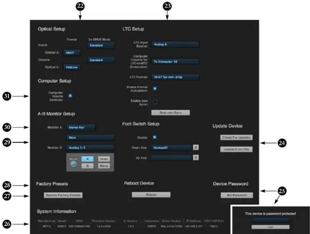 MOTU 828es - Obtaining the 828es IP address - 2