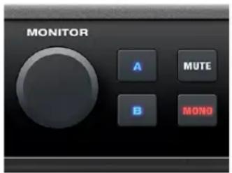 MOTU 828es - MONITOR CONTROLS - 1