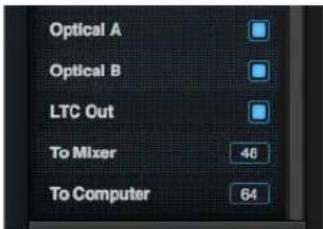 MOTU 828es - LEFT/RIGHT INPUT - 1