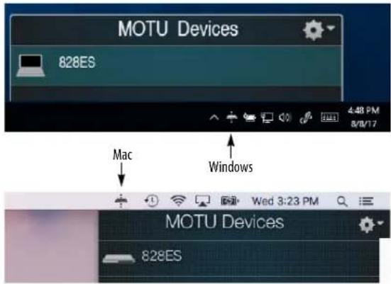MOTU 828es - Quick Start Guide - 1