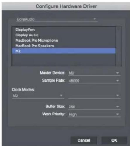MOTU M2 - M Series Core Audio driver for macOS - 1