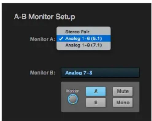 MOTU 8pre-es - Monitor control for surround - 1