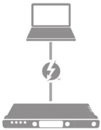 MOTU 8pre-es - THUNDERBOLT AUDIO INTERFACE SETUP - 1