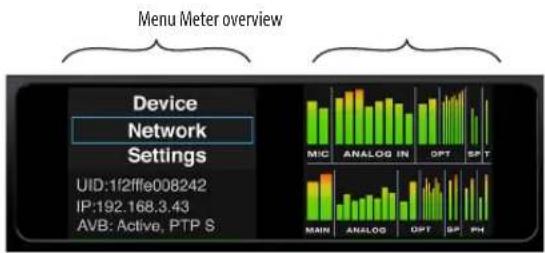 MOTU 8pre-es - MENU NAVIGATION - 1