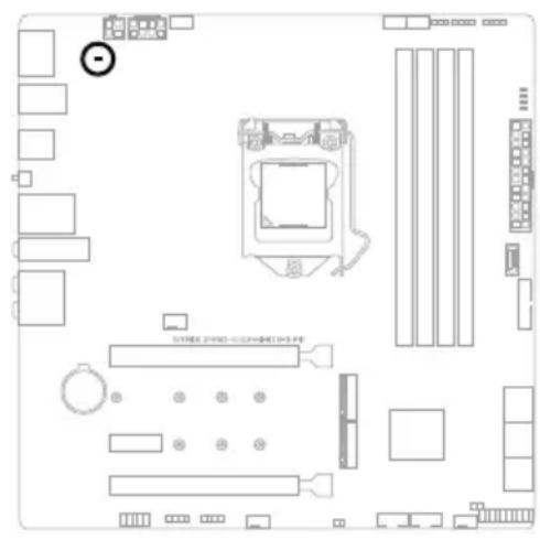 ASUS ROG Strix Z490-G - 8-pin Power Plug LED - 1