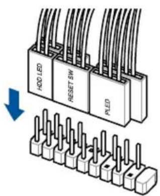ASUS ROG Strix Z490-G - Front I/O connector - 1