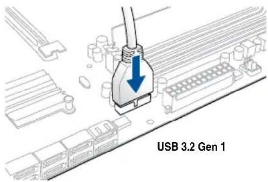 ASUS ROG Strix Z490-G - Front I/O connector - 4