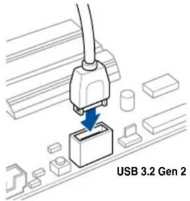 ASUS ROG Strix Z490-G - Front I/O connector - 2